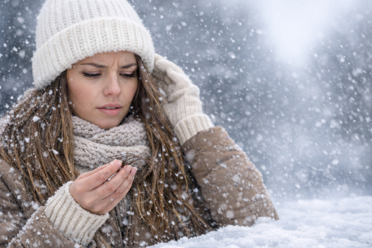 Kış Aylarında Saç Dökülmesi 