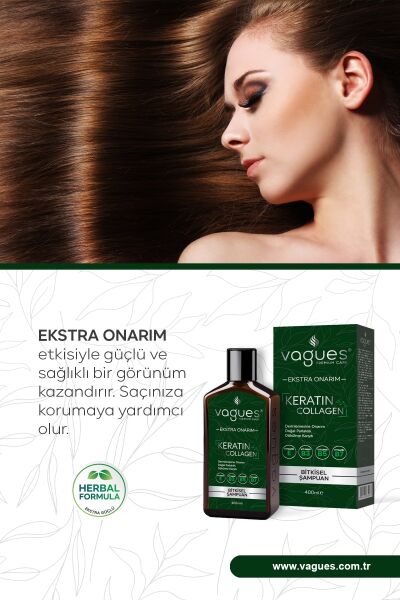 Keratin & Collagen Bitkisel Şampuan