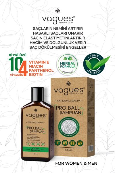 Pro.Ball Saç Proteinli Bitkisel Şampuan